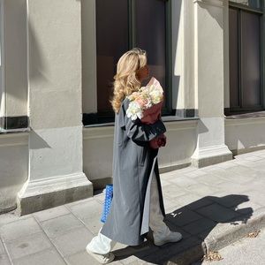 Djerf Avenue Grey Forever Coat 🩶